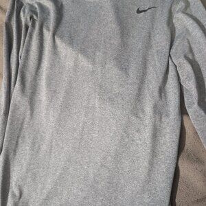 Nike gray Dri-Fit Long sleeve shirt - Medium